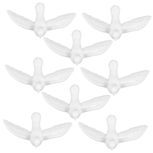 KOMBIUDA 12 Stück Mikro-landschaftsverzierung Tauben Figuren Mini-Enten Miniatur Modellvögel Gefälschter Vogel Mini-frösche Kleine Vogelmodelle Puppe Taube Figur Harz Weiß KOMBIUDA 12 Stück Mikro-landschaftsverzierung Tauben Figuren Mini-Enten Miniatur Modellvögel Gefälschter Vogel Mini-frösche Kleine Vogelmodelle Puppe Taube Figur Harz Weiß von KOMBIUDA