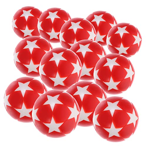 KOMBIUDA 12 Stück Mini Fünf-Sterne-Fußball Tischfußball Turnier-Fußballbälle Fußballparty Fußballtischspiel Fußballspiel Schreibtisch-Fußbälle Tischspiel Fußbälle Mini-Fußball Plastik KOMBIUDA 12 Stück Mini Fünf-Sterne-Fußball Tischfußball Turnier-Fußballbälle Fußballparty Fußballtischspiel Fußballspiel Schreibtisch-Fußbälle Tischspiel Fußbälle Mini-Fußball Plastik von KOMBIUDA