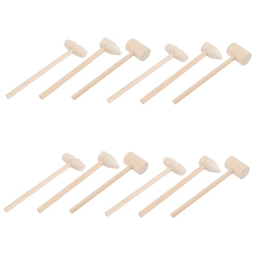 KOMBIUDA 12 Stück Minihammer Mini-Hammer- Hammerspielzeug Babyspielzeug für kinderspielzeug Lebensmittelhammer Hammer pädagogisches Muhe Khaki KOMBIUDA 12 Stück Minihammer Mini-Hammer- Hammerspielzeug Babyspielzeug für kinderspielzeug Lebensmittelhammer Hammer pädagogisches Muhe Khaki von KOMBIUDA
