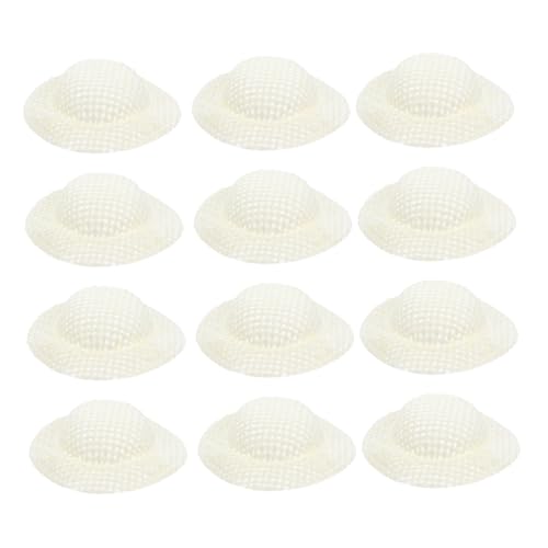 KOMBIUDA 12 Stück Papierhutpuppe Mini-hüte Hutdekorationen Mini-imitationshüte Mini-Hut Kleiner Zylinder Kleine Hüte Kleine Bastelhüte Miniatur-spielzeughüte Kleiner Bastelhut Beige KOMBIUDA 12 Stück Papierhutpuppe Mini-hüte Hutdekorationen Mini-imitationshüte Mini-Hut Kleiner Zylinder Kleine Hüte Kleine Bastelhüte Miniatur-spielzeughüte Kleiner Bastelhut Beige von KOMBIUDA