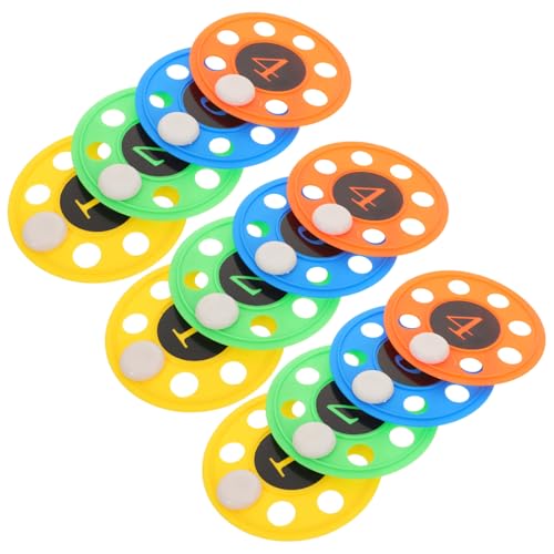KOMBIUDA 12 Stück Sinkende Pool Spielzeuge Sinkende Pool Spielzeuge Für Tauchspielzeug Wasserscheibe Fliegende Untertasse Tauchtrainingsgeräte Schwimmbadspiele von KOMBIUDA