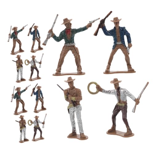 KOMBIUDA 12 Stück Teiliges Western Cowboy Figuren Pädagogisches für Dekoration für Zuhause Interaktive Lernhilfe mit Lebendigen Designs und Historischem Interesse KOMBIUDA 12 Stück Teiliges Western Cowboy Figuren Pädagogisches für Dekoration für Zuhause Interaktive Lernhilfe mit Lebendigen Designs und Historischem Interesse von KOMBIUDA