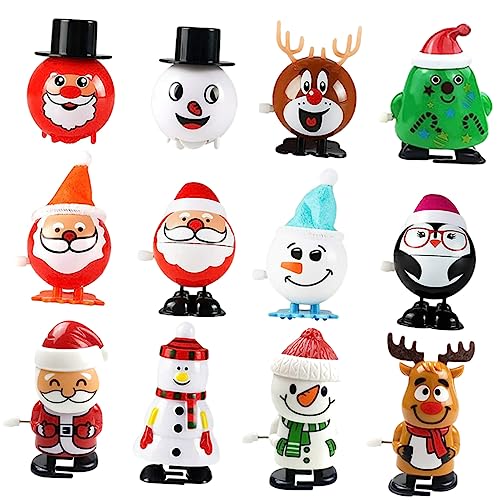 KOMBIUDA 12stücke Teiliges Weihnachtsmann Aufziehspielzeug Lustige Und Kreative Spielzeuge Für Mädchen Party-gastgeschenk Und Mitbringsel Für Mädchen Fördert Spiel Und KOMBIUDA 12stücke Teiliges Weihnachtsmann Aufziehspielzeug Lustige Und Kreative Spielzeuge Für Mädchen Party-gastgeschenk Und Mitbringsel Für Mädchen Fördert Spiel Und von KOMBIUDA