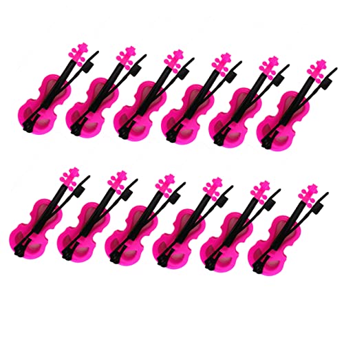 KOMBIUDA 12St Mini-Geige Musical Toy Instruments für hühner spielzeuge Violine Mini-Hausgeige Mini-Puppenhausgeige Puppenhaus Geige Plastik Rosy KOMBIUDA 12St Mini-Geige Musical Toy Instruments für hühner spielzeuge Violine Mini-Hausgeige Mini-Puppenhausgeige Puppenhaus Geige Plastik Rosy von KOMBIUDA