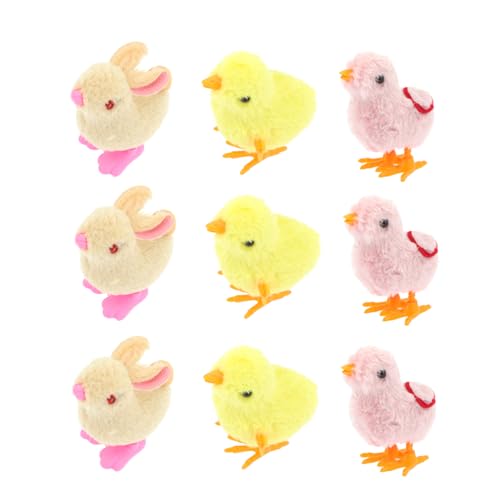 KOMBIUDA 12St Plüschtier interaktives kinderspielzeug spielzeuge für adventsgeschenke plushible snugible aufziehen Ostertier-Uhrwerkspielzeug Plastik KOMBIUDA 12St Plüschtier interaktives kinderspielzeug spielzeuge für adventsgeschenke plushible snugible aufziehen Ostertier-Uhrwerkspielzeug Plastik von KOMBIUDA