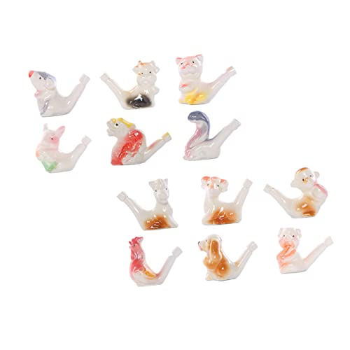 KOMBIUDA 12St Wasservögel pfeifen Flugzeugspielzeug Babypfeife Spielzeug kinderinstrumente kinder musikinstrumente Kinderspielzeug Spielzeuge Baby-Lernspielzeug lustiges Pfeifenspielzeug von KOMBIUDA