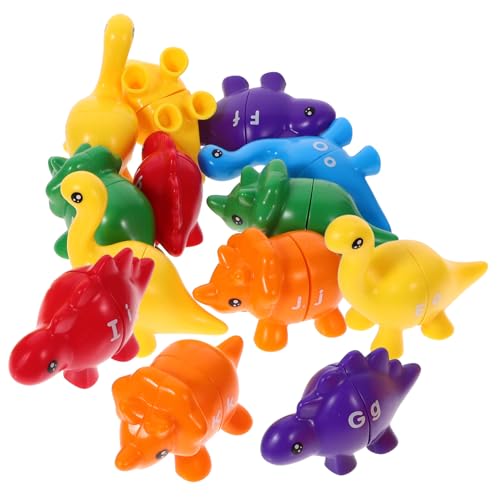 KOMBIUDA 13 Stück Dinosaurier Matching Teiliges für Lernspielzeug Kognitiven Fähigkeiten Langlebig und Sicher für Geburtstagsgeschenke und Feiertage von KOMBIUDA