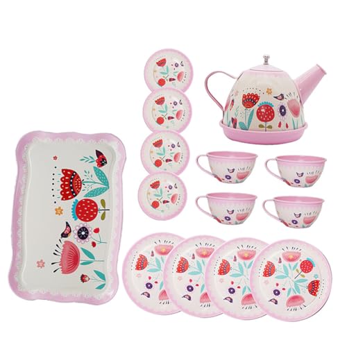 KOMBIUDA Miniatur-küchenzubehör 14-teilig Mini-teetasse Miniatur-teeparty-Set Für Spiel Und Dekoration KOMBIUDA Miniatur-küchenzubehör 14-teilig Mini-teetasse Miniatur-teeparty-Set Für Spiel Und Dekoration von KOMBIUDA