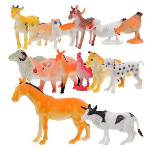 KOMBIUDA 14stücke Mini Farm Animal Figurines Teiliges Bauernhof Tier Spielzeug Für Deko Und Sammlung Miniaturtiere Für Erwachsene Für Tischdekoration Und Lernspielzeug KOMBIUDA 14stücke Mini Farm Animal Figurines Teiliges Bauernhof Tier Spielzeug Für Deko Und Sammlung Miniaturtiere Für Erwachsene Für Tischdekoration Und Lernspielzeug von KOMBIUDA