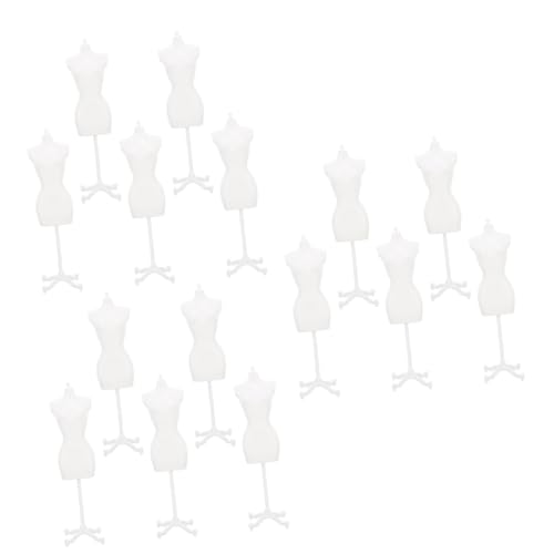 KOMBIUDA 15 STK Modellständer Mädchenpuppen Puppenständer Verstellbarer Ständer Puppenrock Unterstützung kleiderständer Mini-Mannequin-Unterstützung Mini-Präsentationsständer Plastik Weiß KOMBIUDA 15 STK Modellständer Mädchenpuppen Puppenständer Verstellbarer Ständer Puppenrock Unterstützung kleiderständer Mini-Mannequin-Unterstützung Mini-Präsentationsständer Plastik Weiß von KOMBIUDA