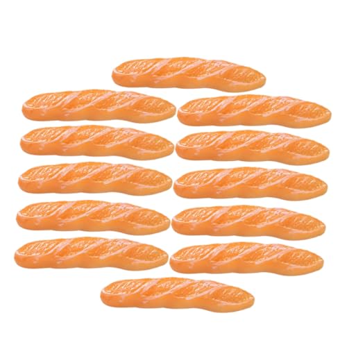 KOMBIUDA 15 Stück Imitation Langes Baguette Gefälschte Lebensmittelmodelle Brot DIY Simulierte Requisite Dessert Modell Requisite Für Geschäft Konditorei Display Requisite Simulation von KOMBIUDA