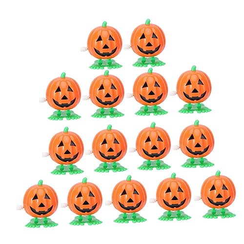 KOMBIUDA 15 Stück Springendes Halloween-Partygeschenke Weihnachtsdekorationen Halloween Pumpkin halloweenkürbis Halloween-Aufziehspielzeug Aufziehspielzeug für Halloween-Partys von KOMBIUDA