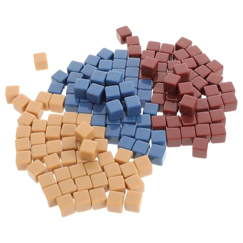 KOMBIUDA 150 Stück Blankowürfel aus Acryl Sechsseitige Würfel Mischfarben mit Aufbewahrungsbox für Kreative Spiele Mathematikunterricht und Lehrmittel KOMBIUDA 150 Stück Blankowürfel aus Acryl Sechsseitige Würfel Mischfarben mit Aufbewahrungsbox für Kreative Spiele Mathematikunterricht und Lehrmittel von KOMBIUDA