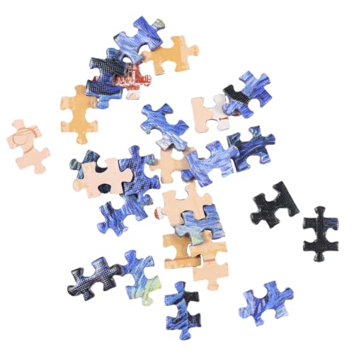 KOMBIUDA 150-teiliges Set Landschaftspuzzle Berühmtes Malpuzzle Ölgemälde-Puzzle Bildung Puzzle-Spielzeug Puzzle Zusammenbauen Puzzle Intellektuelles Spiel Wunderland Stressabbauer von KOMBIUDA
