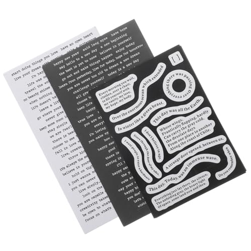 KOMBIUDA Vintage-Zitat-papieraufkleber Ästhetische Aufkleber Für Journaling-Collagen Und Geschenkdekorationen KOMBIUDA Vintage-Zitat-papieraufkleber Ästhetische Aufkleber Für Journaling-Collagen Und Geschenkdekorationen von KOMBIUDA