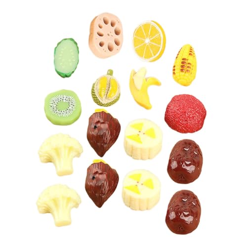 KOMBIUDA 16 Stück Kleine Kunstgemüse-Modelle Simulationsmodelle Aus Obst Und Gemüse Mini-kunstharz-früchte KOMBIUDA 16 Stück Kleine Kunstgemüse-Modelle Simulationsmodelle Aus Obst Und Gemüse Mini-kunstharz-früchte von KOMBIUDA