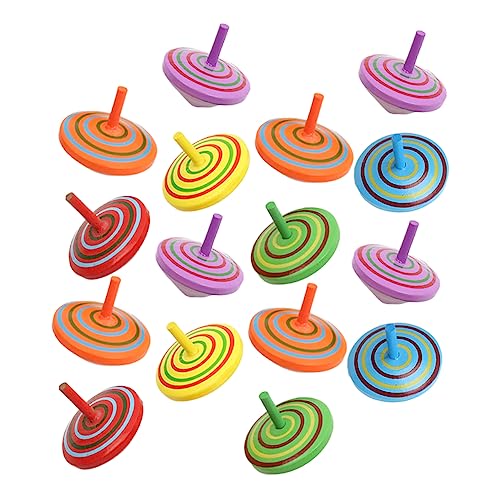 KOMBIUDA 16St Kreisel für kinderspielzeug draußen mädchen buddelzeug Junge geldgeschenke Geburtstag spielzeuge Bildungsspielzeug Gyro- hölzern KOMBIUDA 16St Kreisel für kinderspielzeug draußen mädchen buddelzeug Junge geldgeschenke Geburtstag spielzeuge Bildungsspielzeug Gyro- hölzern von KOMBIUDA