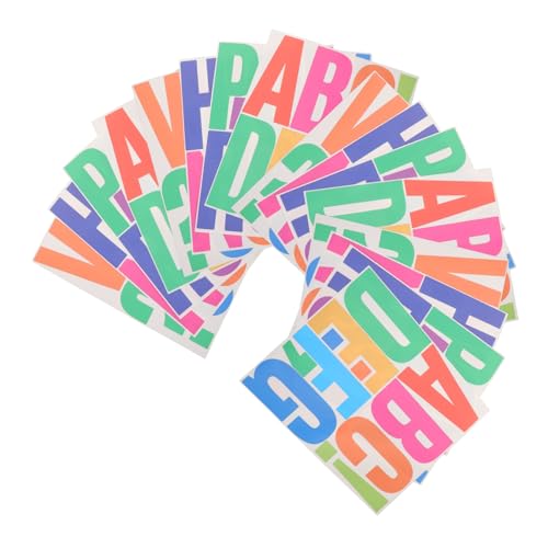 KOMBIUDA 16blätter wasserdichte Selbstklebende Buchstabenaufkleber Für Wand Buchstabenaufkleber Zum Aufkleben Alphabet-Buchstaben Für Wanddekoration Selbstklebende KOMBIUDA 16blätter wasserdichte Selbstklebende Buchstabenaufkleber Für Wand Buchstabenaufkleber Zum Aufkleben Alphabet-Buchstaben Für Wanddekoration Selbstklebende von KOMBIUDA