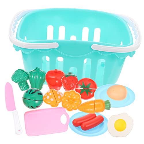 KOMBIUDA 17 Stück Obstschneidespielzeug Tun So, Als Würden Sie Schneiden Vorgeben, EIN Schneidespielzeug Zu Sein Bildungsbedarf Pädagogisches Kinderspielzeug Plastik KOMBIUDA 17 Stück Obstschneidespielzeug Tun So, Als Würden Sie Schneiden Vorgeben, EIN Schneidespielzeug Zu Sein Bildungsbedarf Pädagogisches Kinderspielzeug Plastik von KOMBIUDA