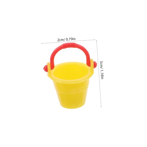 KOMBIUDA 18 Stück Teiliges Mini Sand Eimer Kunststoff Miniatur Buckets für Puppenhaus Gartendekoration Mikrolandschaft Terrarium Zubehör Leicht Langlebig KOMBIUDA 18 Stück Teiliges Mini Sand Eimer Kunststoff Miniatur Buckets für Puppenhaus Gartendekoration Mikrolandschaft Terrarium Zubehör Leicht Langlebig von KOMBIUDA