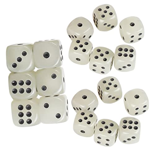 KOMBIUDA 18 Stück Würfel Spiel Gaming-zubehör Partygeschenke Leuchtende Partyartikel Acryl KOMBIUDA 18 Stück Würfel Spiel Gaming-zubehör Partygeschenke Leuchtende Partyartikel Acryl von KOMBIUDA