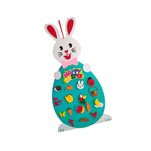 KOMBIUDA Osterhase Spielzeug Ostern Spiel Filz Ostern Pädagogisches Kreatives Sicheres Material Kinderfreundliches Design von KOMBIUDA