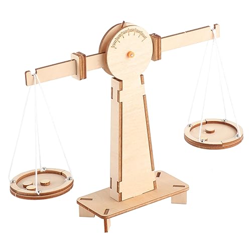 KOMBIUDA 1Pc Waagschale Holz Pädagogisches Waage von KOMBIUDA