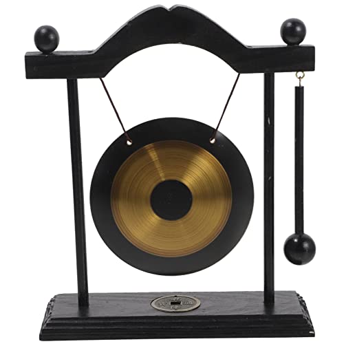 KOMBIUDA 1Satz Desktop Gong Dekoration aus Messing Vintage Ornament für Innendekor Handwerkskunst Langlebig und Sicher für Hauswärmung von KOMBIUDA