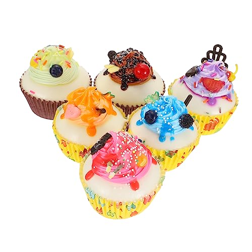 KOMBIUDA 1Satz Kuchen Realistische Dekorative Kuchenmodelle aus PU Vielseitig für Foto Requisiten Fensteranzeigen und Unterrichtsmodelle für Backklassen KOMBIUDA 1Satz Kuchen Realistische Dekorative Kuchenmodelle aus PU Vielseitig für Foto Requisiten Fensteranzeigen und Unterrichtsmodelle für Backklassen von KOMBIUDA