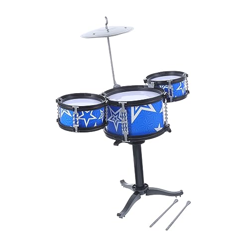 KOMBIUDA 1Satz Schlagzeug Set Interaktives Musikinstrument für Drumsticks Sicheres Material Fördert Sensorische Entwicklung für Jungen und Jahren Blau KOMBIUDA 1Satz Schlagzeug Set Interaktives Musikinstrument für Drumsticks Sicheres Material Fördert Sensorische Entwicklung für Jungen und Jahren Blau von KOMBIUDA