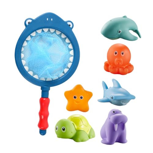 KOMBIUDA 1Satz Teiliges Bade Spielzeugset Für Kleinkinder Schwimmendes Tier Badespielzeug Mit Angelnetz Wasserspaß Für Badewanne Und Pool Für Ab Jahr KOMBIUDA 1Satz Teiliges Bade Spielzeugset Für Kleinkinder Schwimmendes Tier Badespielzeug Mit Angelnetz Wasserspaß Für Badewanne Und Pool Für Ab Jahr von KOMBIUDA