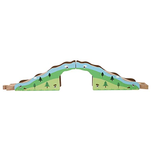 KOMBIUDA 1Stk Zugszene holzspielzeug Zug Modellbau Spielzeugszene trainieren Modelleisenbahn Bahngleisbrücke Holzbahn hölzern Green KOMBIUDA 1Stk Zugszene holzspielzeug Zug Modellbau Spielzeugszene trainieren Modelleisenbahn Bahngleisbrücke Holzbahn hölzern Green von KOMBIUDA