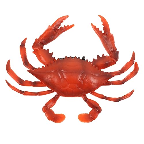 KOMBIUDA 1Stück Realistic Crab Model Simulation Creature Decor for Aquarium Home Office Present Fun and Sea Animal Ornament KOMBIUDA 1Stück Realistic Crab Model Simulation Creature Decor for Aquarium Home Office Present Fun and Sea Animal Ornament von KOMBIUDA
