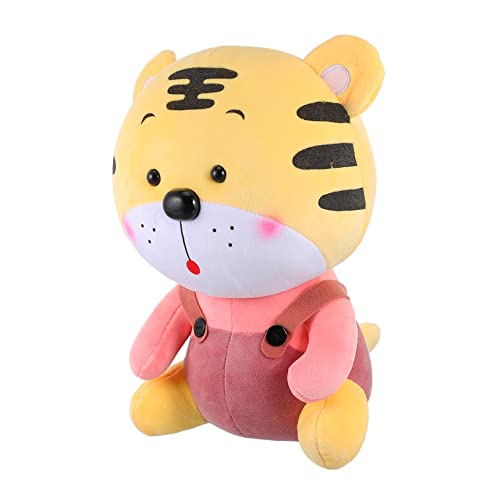 KOMBIUDA 33cm Tigers Maskottchen Puppe Plüsch Cartoon Gefüllte Büro Decor Entzückende Spielzeug von KOMBIUDA