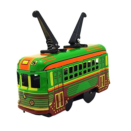 KOMBIUDA 1stk Straßenbahn Aus Blech Aufwinden Uhrwerk Kinderspielzeug Mini-straßenbahn- Bildungsspielzeug Uhrwerkspielzeug Green Eisenblech KOMBIUDA 1stk Straßenbahn Aus Blech Aufwinden Uhrwerk Kinderspielzeug Mini-straßenbahn- Bildungsspielzeug Uhrwerkspielzeug Green Eisenblech von KOMBIUDA