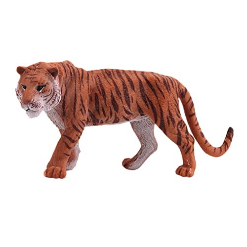 KOMBIUDA Simuliertes Tiger Modell Solides Statisches Kunsttier Als Dekoration Für Den Schreibtisch Miniatur Tiger Figur Für Sammler Und KOMBIUDA Simuliertes Tiger Modell Solides Statisches Kunsttier Als Dekoration Für Den Schreibtisch Miniatur Tiger Figur Für Sammler Und von KOMBIUDA