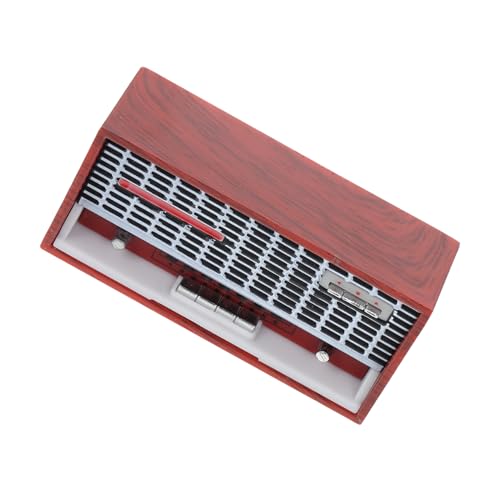 KOMBIUDA 1stk Tonbandgerät Modell Miniaturmöbel Miniatur-Phonograph Grammophon Desktop- Haushaltsgeräte Vortäuschen Filigranes Mini-Radio Simuliertes Radio Recorder-Modelle Rot Abs KOMBIUDA 1stk Tonbandgerät Modell Miniaturmöbel Miniatur-Phonograph Grammophon Desktop- Haushaltsgeräte Vortäuschen Filigranes Mini-Radio Simuliertes Radio Recorder-Modelle Rot Abs von KOMBIUDA