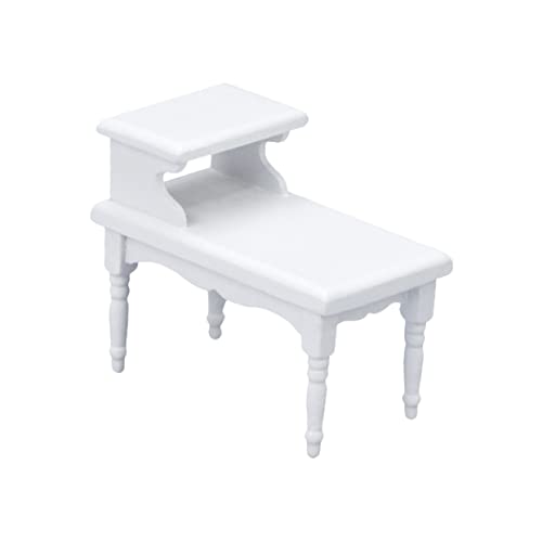 KOMBIUDA 1stk Weißer Doppelwandiger Couchtisch Kleiner Nachttisch Puppenhausfiguren Mini-Tisch Puppenhausmöbel Kleiner Weißer Tisch Kleiner Tisch Nachttische Teetischschmuck Hölzern KOMBIUDA 1stk Weißer Doppelwandiger Couchtisch Kleiner Nachttisch Puppenhausfiguren Mini-Tisch Puppenhausmöbel Kleiner Weißer Tisch Kleiner Tisch Nachttische Teetischschmuck Hölzern von KOMBIUDA