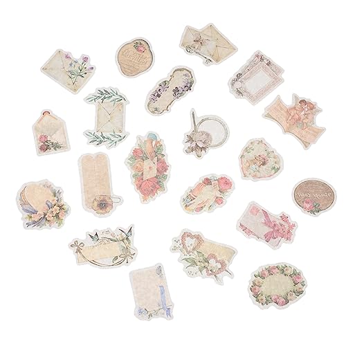 KOMBIUDA 2 Schachteln Vintage Scrapbook DIY Aufkleber Einfach Zu Verwenden Scrapbook Papier Aufkleber Für Journal Dekoration KOMBIUDA 2 Schachteln Vintage Scrapbook DIY Aufkleber Einfach Zu Verwenden Scrapbook Papier Aufkleber Für Journal Dekoration von KOMBIUDA