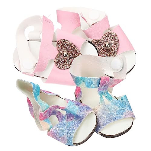 KOMBIUDA 2 Paar Mini-Schuhe Für Puppen Dekorative Kunststoff-puppenschuhe DIY-spielzeugschuhe Für Kleinkinder Verschleißfeste Simulations-puppenschuhe KOMBIUDA 2 Paar Mini-Schuhe Für Puppen Dekorative Kunststoff-puppenschuhe DIY-spielzeugschuhe Für Kleinkinder Verschleißfeste Simulations-puppenschuhe von KOMBIUDA