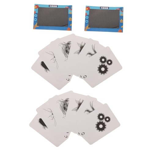 KOMBIUDA 2 Sätze DIY Stem Lernspielzeug für Frühe Bildung Optik und Visuelle Illusionen Interaktives Physik Experimentierspielzeug von KOMBIUDA