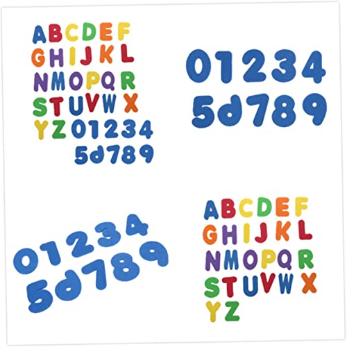 KOMBIUDA 2 Sätze Eva Alphabet Sticker für Junge Mädchen mit Buchstaben und Zahlen als Badespielzeug für Kindergarten Lernspielzeug für Kreatives Gestalten und Frühes Lernen KOMBIUDA 2 Sätze Eva Alphabet Sticker für Junge Mädchen mit Buchstaben und Zahlen als Badespielzeug für Kindergarten Lernspielzeug für Kreatives Gestalten und Frühes Lernen von KOMBIUDA