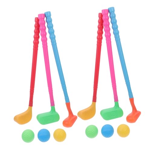 KOMBIUDA 2 Sätze Golfclubs Outdoor draußen Verstellbarer Golfschläger Ball kinderspielzeug Golfspielzeug aus Kunststoff Golfset für Plastik KOMBIUDA 2 Sätze Golfclubs Outdoor draußen Verstellbarer Golfschläger Ball kinderspielzeug Golfspielzeug aus Kunststoff Golfset für Plastik von KOMBIUDA