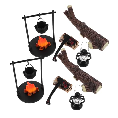 KOMBIUDA 2 Sätze Hängender Ofen Feuerstelle Set aus Harz Naturgetreue Outdoor Landschaftsdeko Platzsparend Rustikal Vielseitig Kombinierbar für Kreative Szenen KOMBIUDA 2 Sätze Hängender Ofen Feuerstelle Set aus Harz Naturgetreue Outdoor Landschaftsdeko Platzsparend Rustikal Vielseitig Kombinierbar für Kreative Szenen von KOMBIUDA