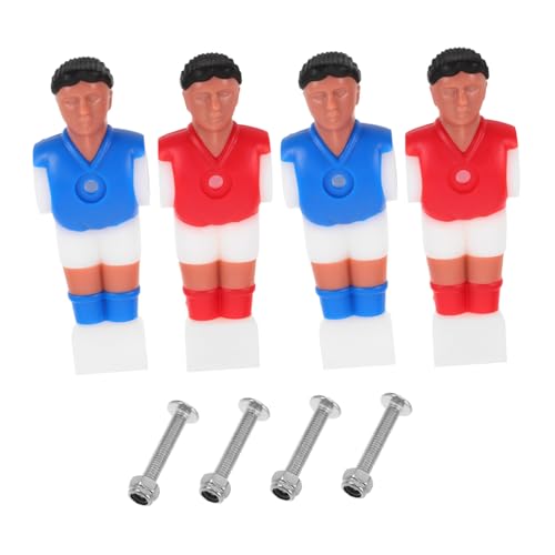 KOMBIUDA 2 Sätze Kleine Foosball Spieler Figuren Kunststoff Ersatzspieler für Tischfußball Kompakte Realistische Foosball Spielfiguren Ersatzteile für Tischfußballtische Für Spielspaß zu von KOMBIUDA