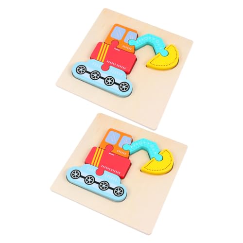 KOMBIUDA 2 Sätze Lustige Bagger Holzpuzzle Lernspielzeug für Kleinkinder Early Learning Puzzles Hochwertige Holzmaterialien Fördert Eltern Junge Mädchen Beziehung KOMBIUDA 2 Sätze Lustige Bagger Holzpuzzle Lernspielzeug für Kleinkinder Early Learning Puzzles Hochwertige Holzmaterialien Fördert Eltern Junge Mädchen Beziehung von KOMBIUDA