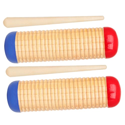 KOMBIUDA 2 Sätze Rhythmisches Sandspielzeug Teiliges Handheld Sandhammer Percussion Instrument für Interaktive Musikstunden Fördert Hand Augen Koordination für Musikunterricht von KOMBIUDA