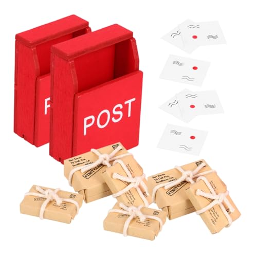 KOMBIUDA 2 Sätze Simulierte Postfach-e-Mail Mini-briefkasten Puppenhaus Ornament Miniatur Briefkasten Für Kleinkinder Dekoration Sie Briefkästen Für Briefkasten Holz KOMBIUDA 2 Sätze Simulierte Postfach-e-Mail Mini-briefkasten Puppenhaus Ornament Miniatur Briefkasten Für Kleinkinder Dekoration Sie Briefkästen Für Briefkasten Holz von KOMBIUDA