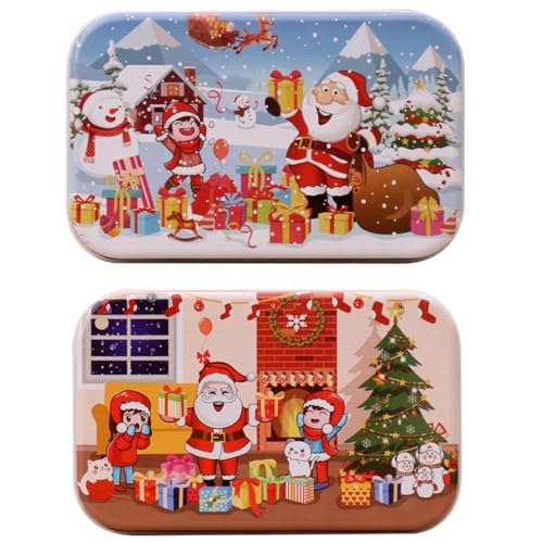 KOMBIUDA 2 Sätze Weihnachts Puzzle für Teiliges DIY Schneelandschaft Kamin Lernspielzeug Kreativität und Praktischen Fähigkeiten KOMBIUDA 2 Sätze Weihnachts Puzzle für Teiliges DIY Schneelandschaft Kamin Lernspielzeug Kreativität und Praktischen Fähigkeiten von KOMBIUDA