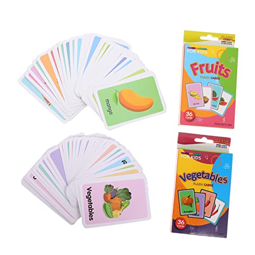 KOMBIUDA 2 Sets Früherziehungskarten Babyspielzeug Kleinkinderspielzeug Lernkarten Für Lernkarten Für Kleinkinder Lernkarten Für Babys Lernkarten Lernspielzeug Für Die Zeit Auf KOMBIUDA 2 Sets Früherziehungskarten Babyspielzeug Kleinkinderspielzeug Lernkarten Für Lernkarten Für Kleinkinder Lernkarten Für Babys Lernkarten Lernspielzeug Für Die Zeit Auf von KOMBIUDA